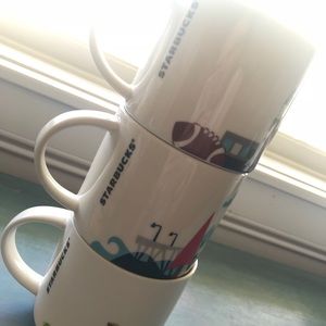 Starbucks YOU ARE HERE Collection Mugs